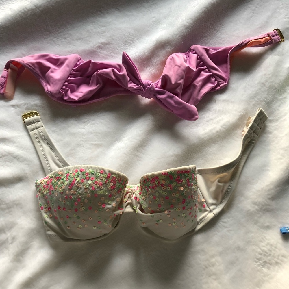 Two VS bikini tops